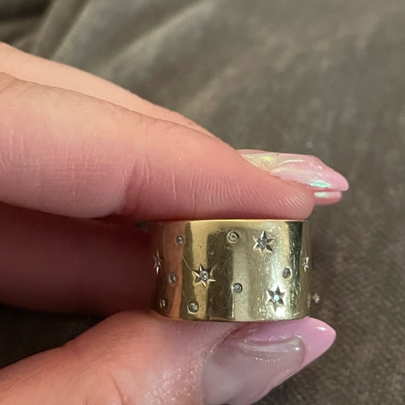 14K Adina Reyter Celestial Diamond Band - Picture 4 of 9